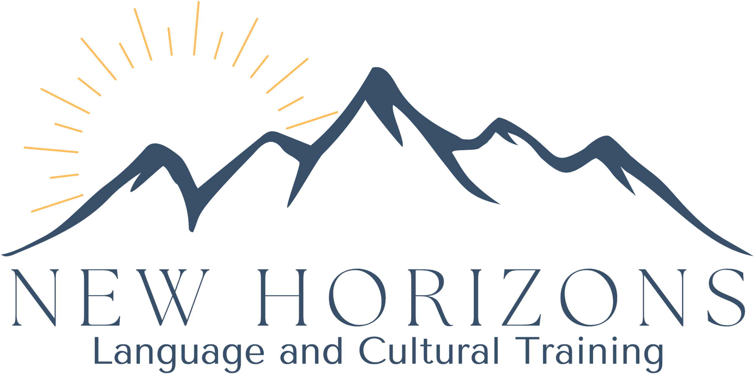 New Horizons Language and Cultural Training Logo